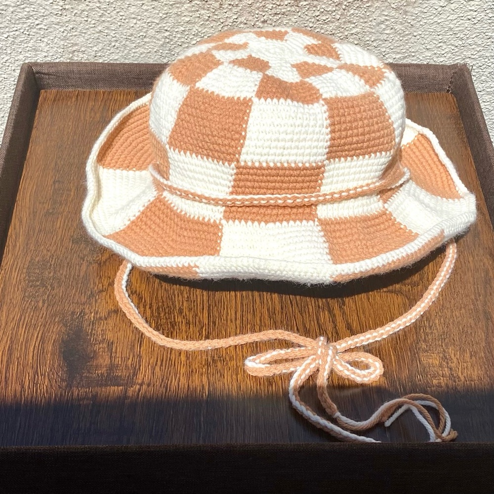 Checkered Bucket Hat
